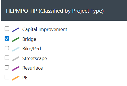 Layer checkbox example